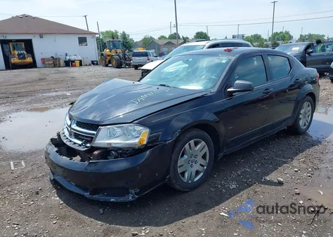 2013 Dodge Avenger Se from USA, damaged, VIN 1C3CDZAB2DN588955